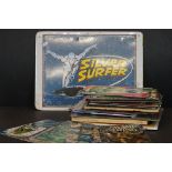Collection of comic books, to include Marvel, DC etc, together with a reproduction Silver Surfer