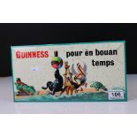 Guinness / Guernsey advertising interest - Mid century Guernsey Patois Guinness Sign ' Guinness pour