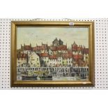 C D Taylor, Oil Painting of Whitby Harbour signed and dated bottom right 1968, 63cms x 48cms, framed