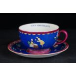 Wedgwood & Co Advertising ' Cadbury's Cup Chocolate ' Cup and Saucer