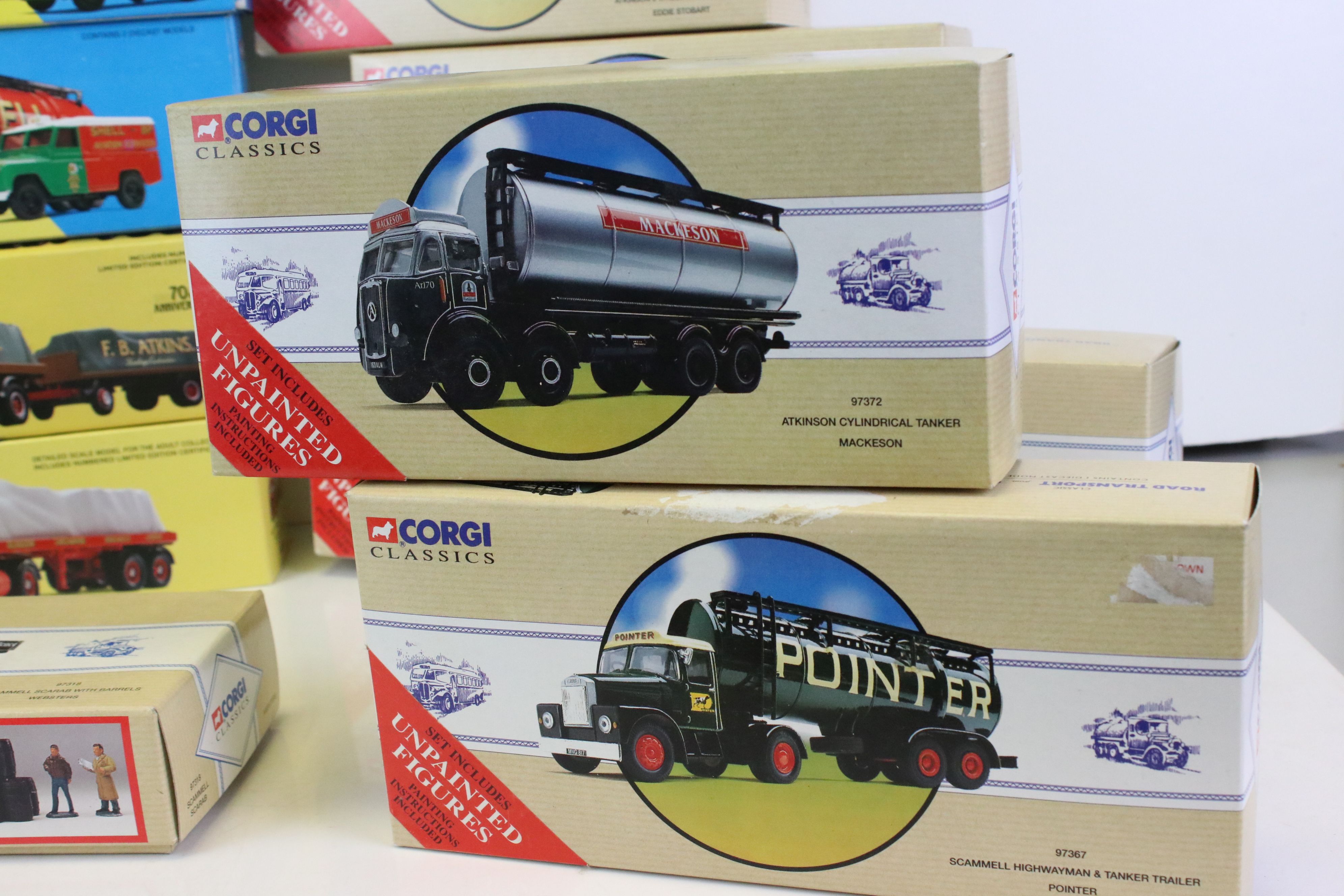 16 Boxed Corgi Classics diecast models to include 27601 Atkinson 8 Wheel Truck & Trailer with - Image 10 of 11