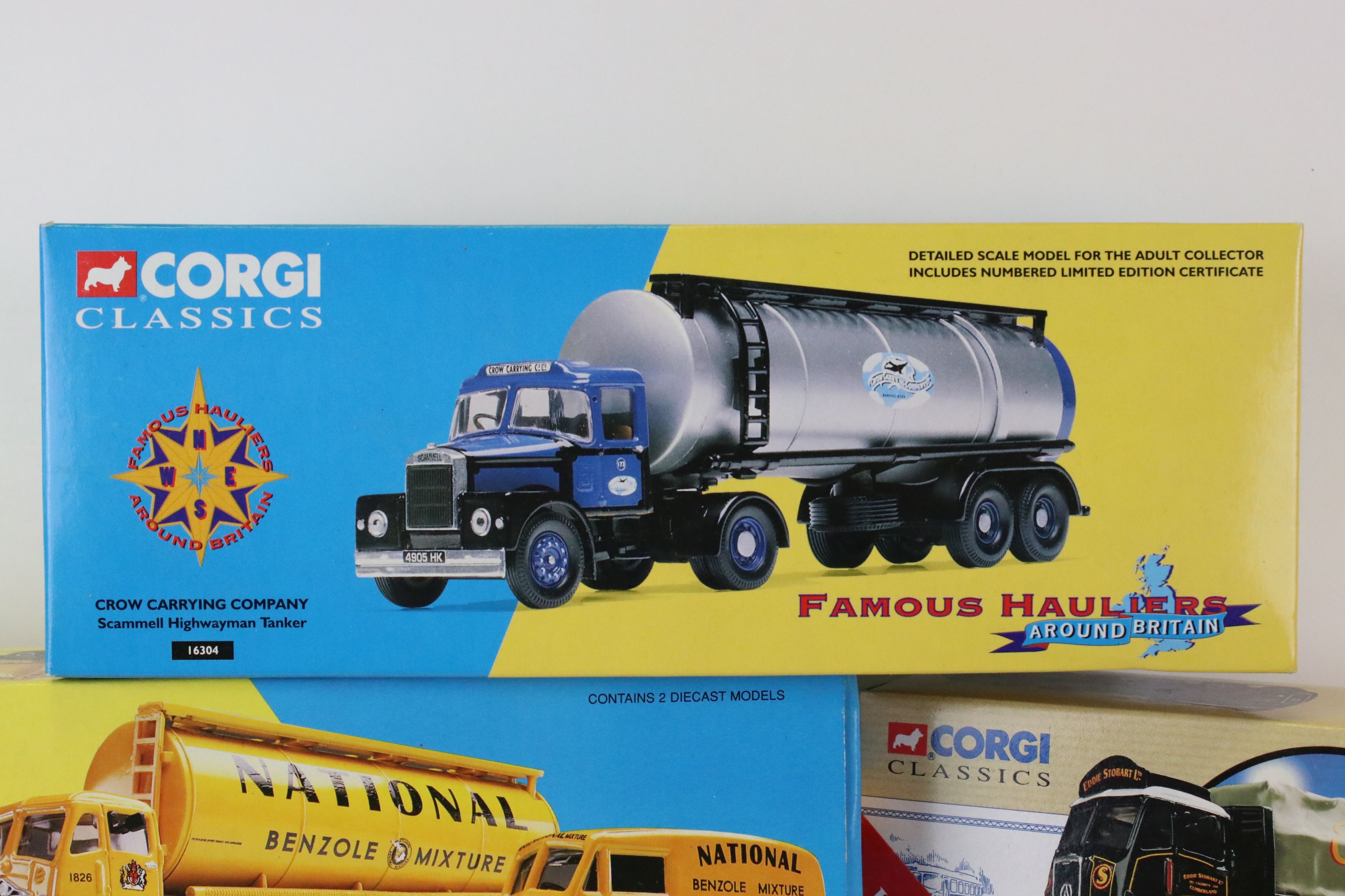 16 Boxed Corgi Classics diecast models to include 27601 Atkinson 8 Wheel Truck & Trailer with - Image 5 of 11