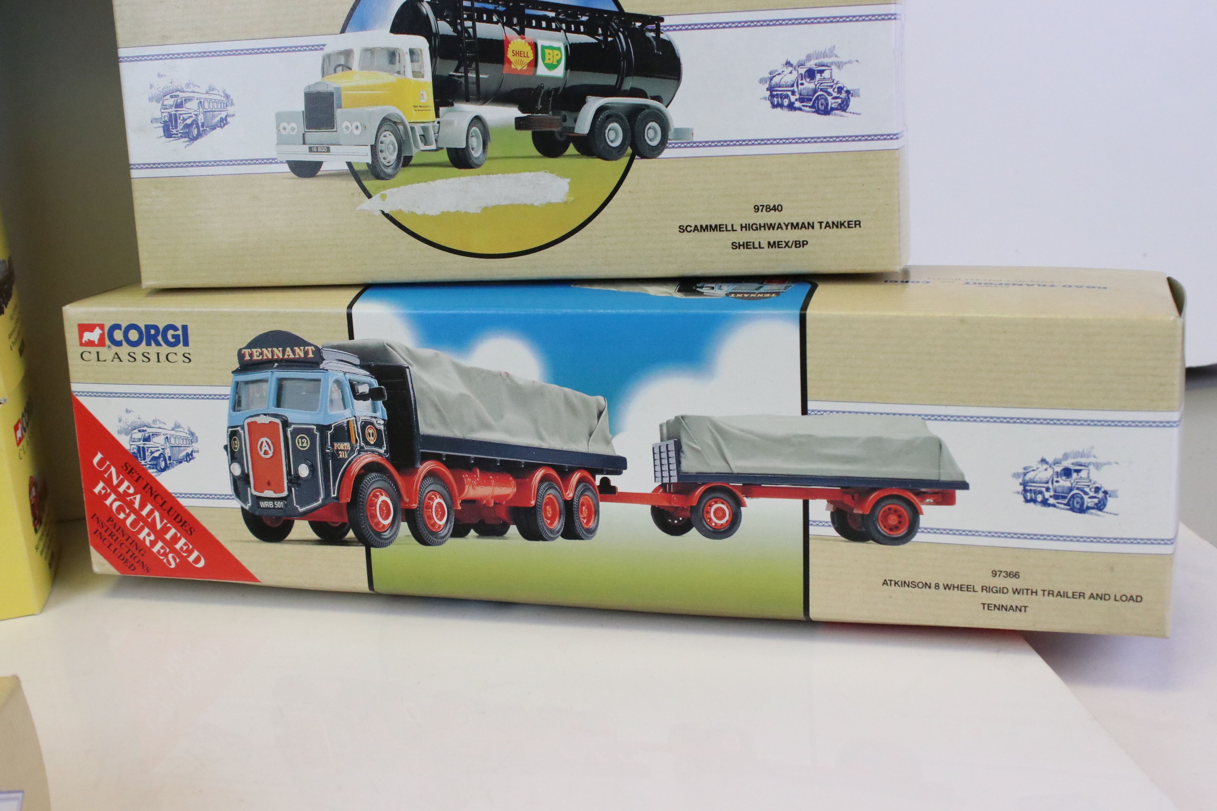 16 Boxed Corgi Classics diecast models to include 27601 Atkinson 8 Wheel Truck & Trailer with - Image 9 of 11