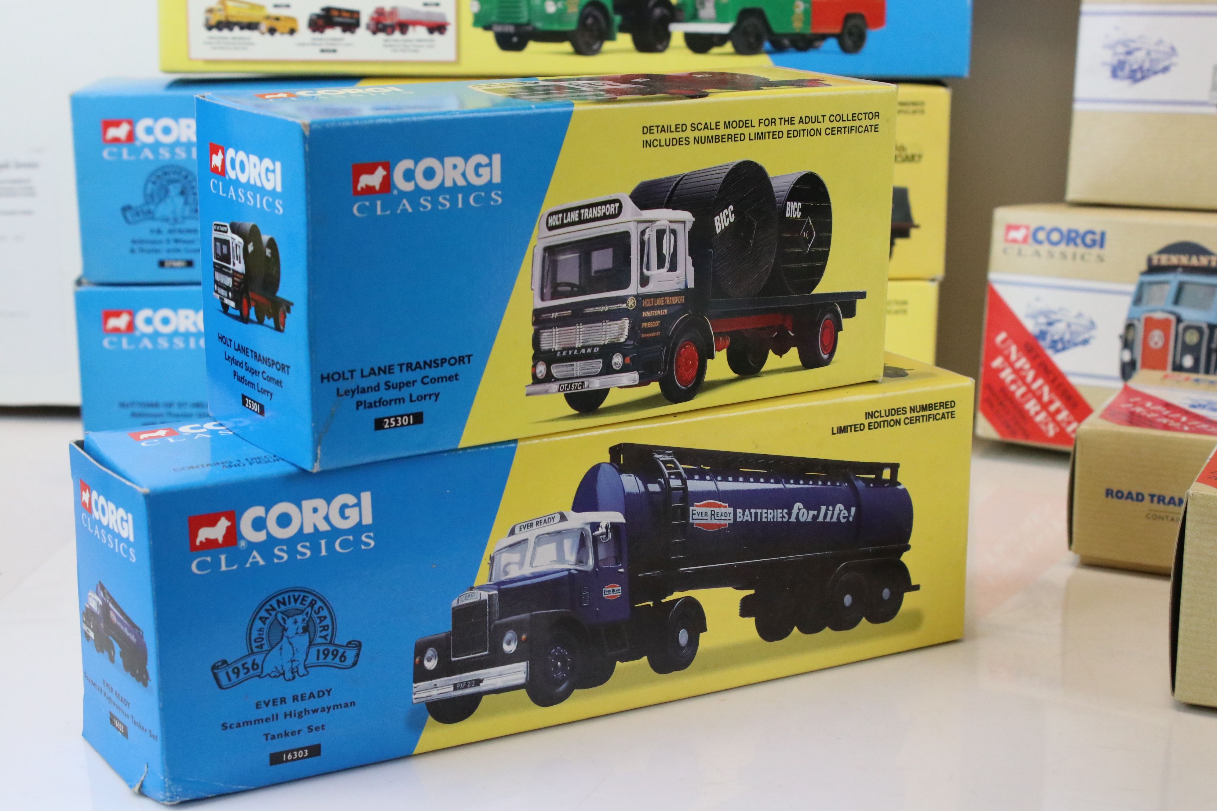 16 Boxed Corgi Classics diecast models to include 27601 Atkinson 8 Wheel Truck & Trailer with - Image 4 of 11