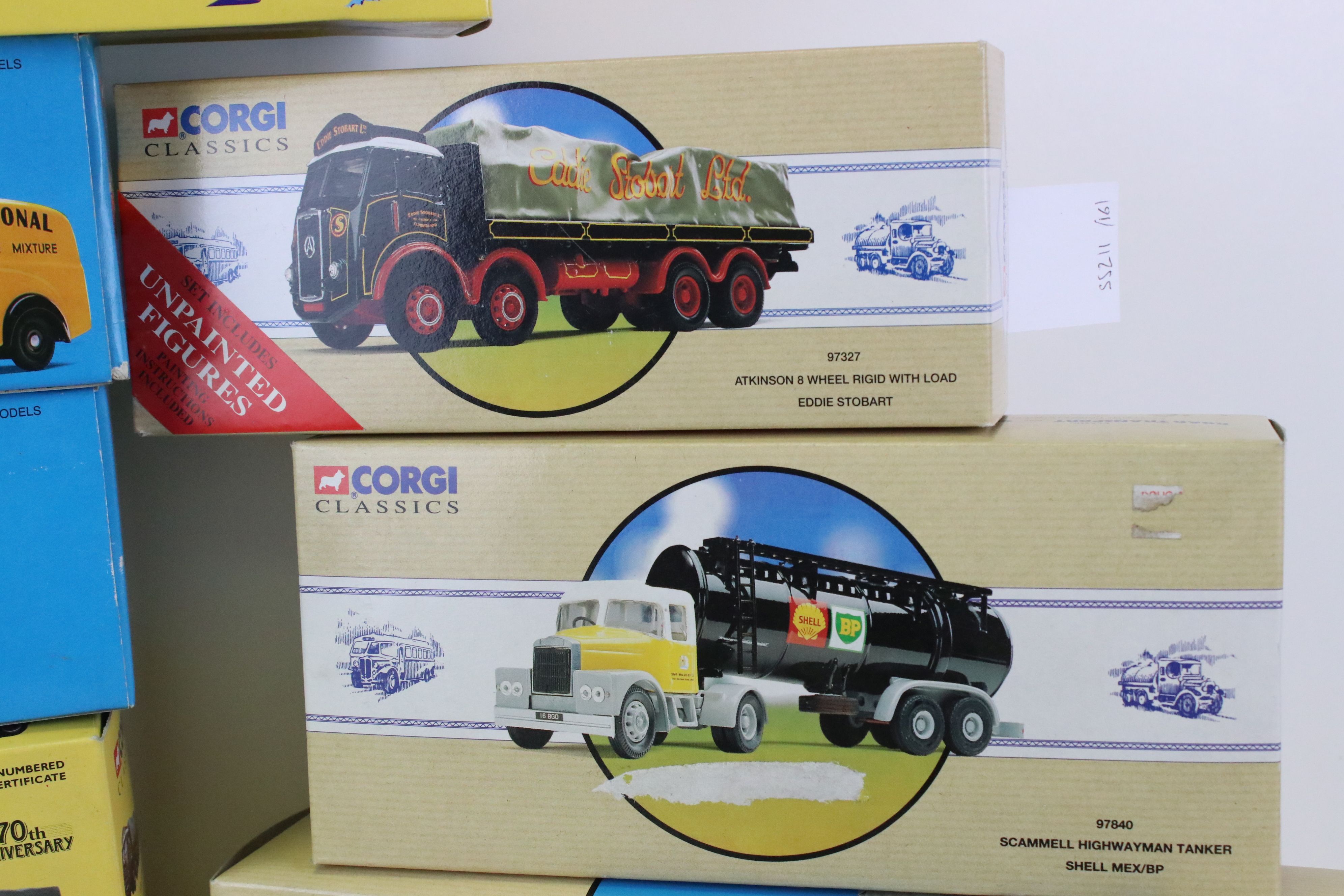 16 Boxed Corgi Classics diecast models to include 27601 Atkinson 8 Wheel Truck & Trailer with - Image 8 of 11