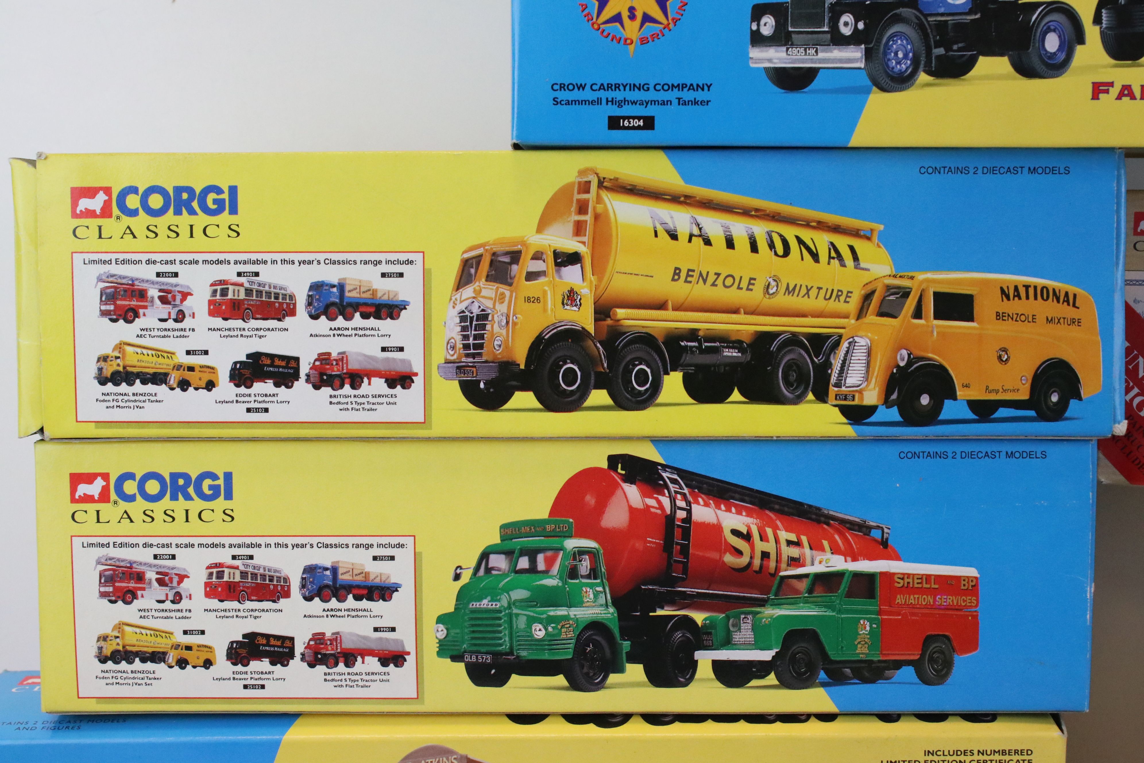 16 Boxed Corgi Classics diecast models to include 27601 Atkinson 8 Wheel Truck & Trailer with - Image 6 of 11