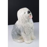 Beswick Fireside Old English Sheep Dog, numbered 22232