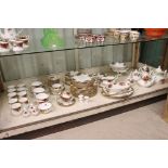 Large Collection of Royal Albert ' Old Country Roses ' ware including 4 teapots of various sizes,