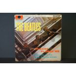 Vinyl - The Beatles Please Please Me original early UK Mono press PMC 1202 with black and gold