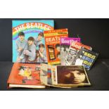 Memorabilia - The Beatles magazines, books and photographs. Including The Beatles Monthly Nos 7 23