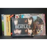Vinyl - The Beatles 2 picture discs, 9 LP's and one book. Picture discs are Abbey Road (SEAX