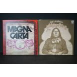 Vinyl - Two Vertigo LP's to include Magna Carta in Concert UK press 6360 068 Vg / Vg-, and Ian