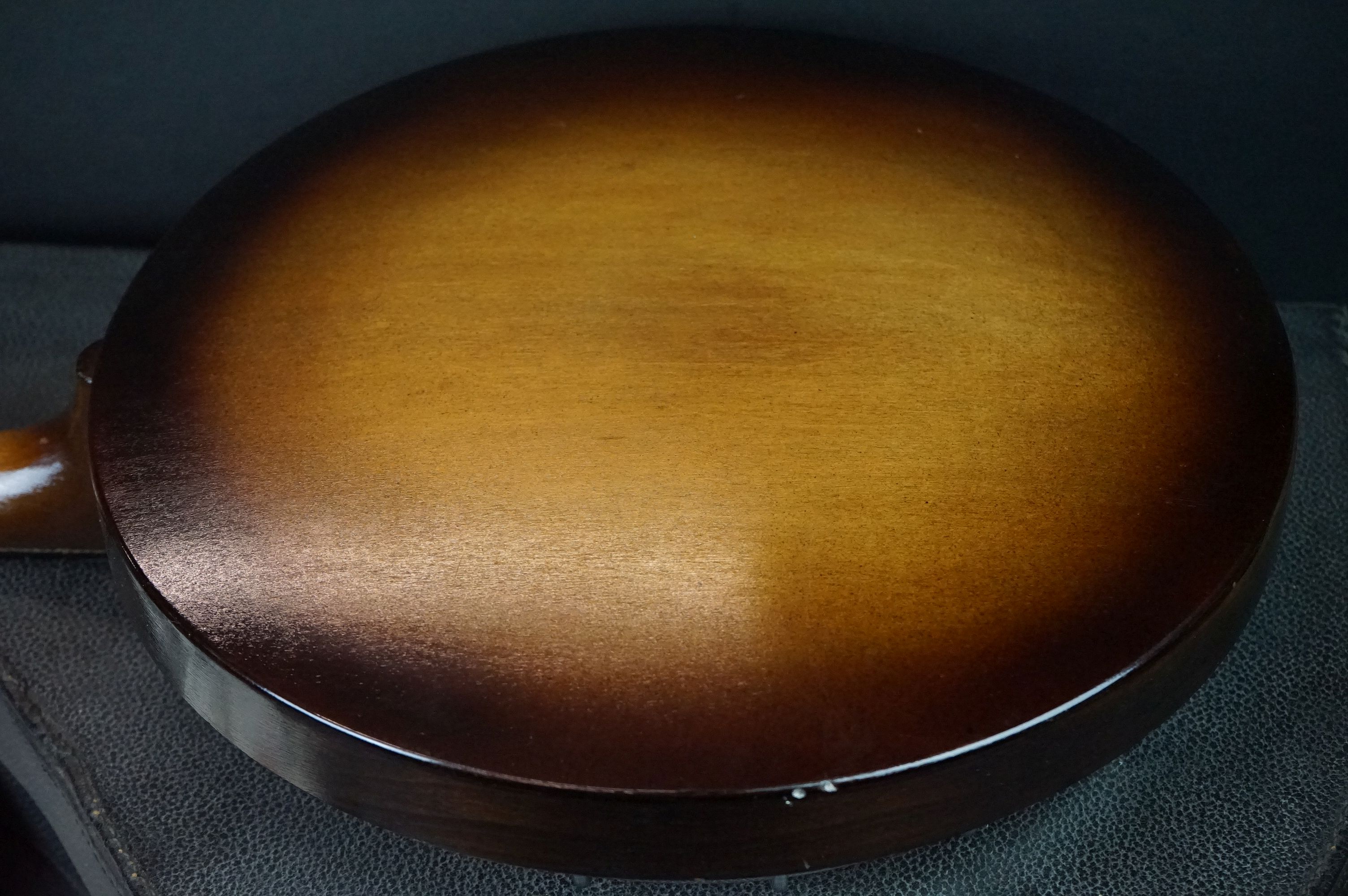 A vintage Melody Major Banjo Mandolin complete with carry case. - Image 6 of 9