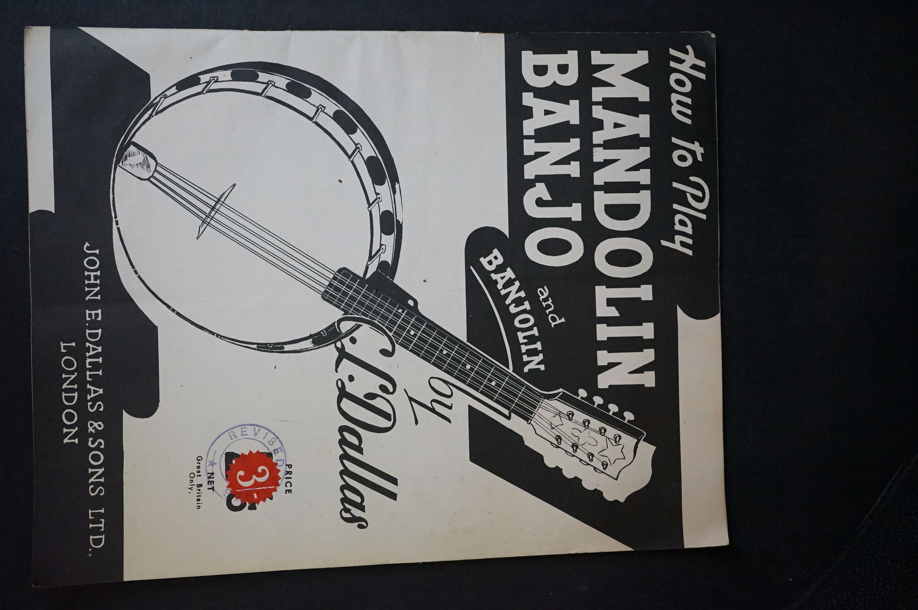 A vintage Melody Major Banjo Mandolin complete with carry case. - Image 8 of 9