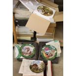 Approximately Forty Three Boxed / Cased Collector's Plates