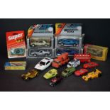 Collection of Loose Playworn and Boxed mainly Diecast Cars including Corgi 007 Lotus Esprit plus