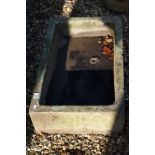 Antique Stone Sink, 79cm x 49cm x 20cm high