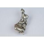 Silver Peter Rabbit brooch