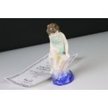 Royal Doulton ' Dancing Eyes & Sunny Hair ' Figure HN4492, limited edition no. 295/1000, with coa,