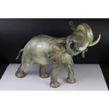 Large Goebel elephant figure, approx. 54cm long x 37cm tall