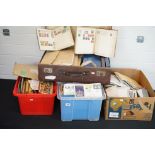 A very large collection of mixed stamps and first day covers to include British, Commonwealth and