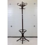 Bentwood Cloak and Stick Stand, 195cm high