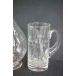 Approximately 31 items of Glass ware including Two Sowerby Jugs, Leerdam Glasses and Double End