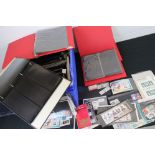 A collection of mixed stamps and first day covers mainly within albums.