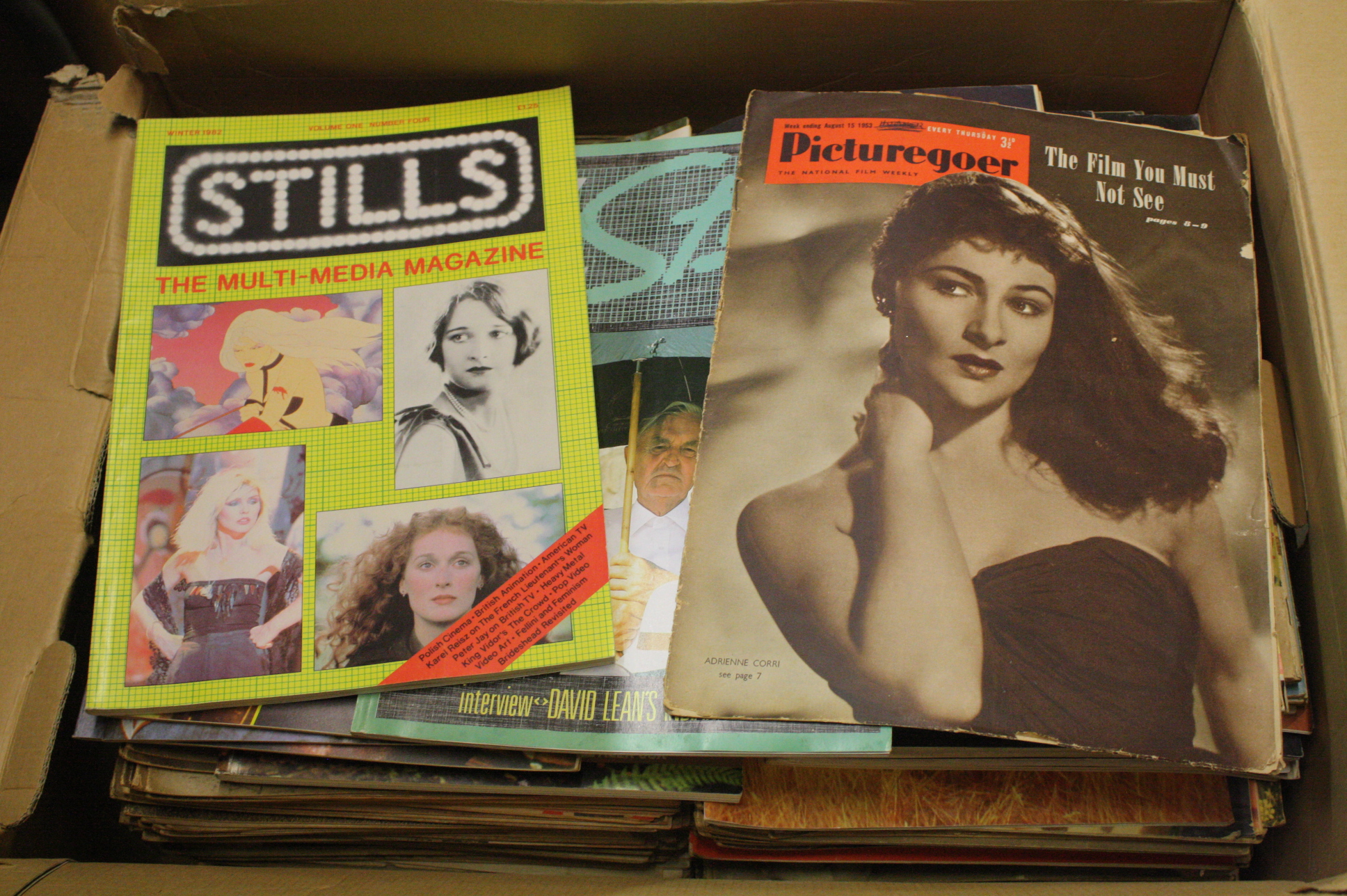 A collection of mixed film magazines to include Picturegoer Weekly, Film in London, ABC Film Review