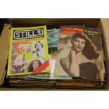 A collection of mixed film magazines to include Picturegoer Weekly, Film in London, ABC Film Review