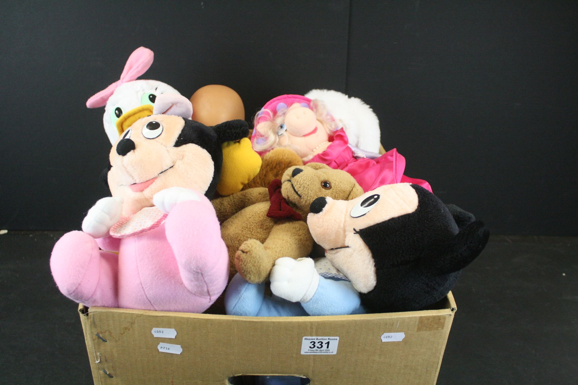 Dolls and Teddy Bears including 2 x Canterbury ' Albert ' Bears, 3 x Disney Bears, Max Zapf Baby