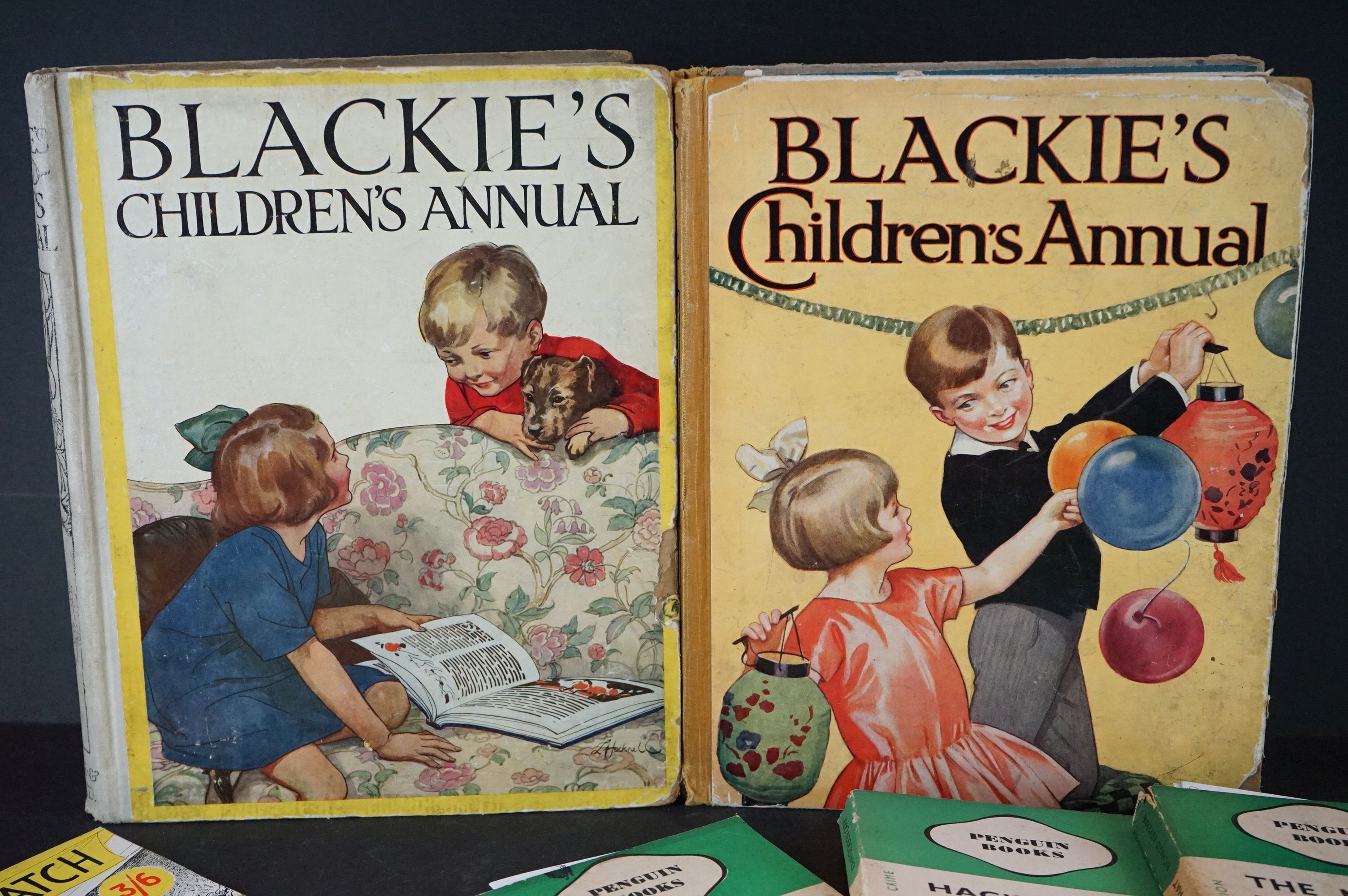 Books - A collection of books to include two Blackie's children annuals, three paperback auto - Image 5 of 5