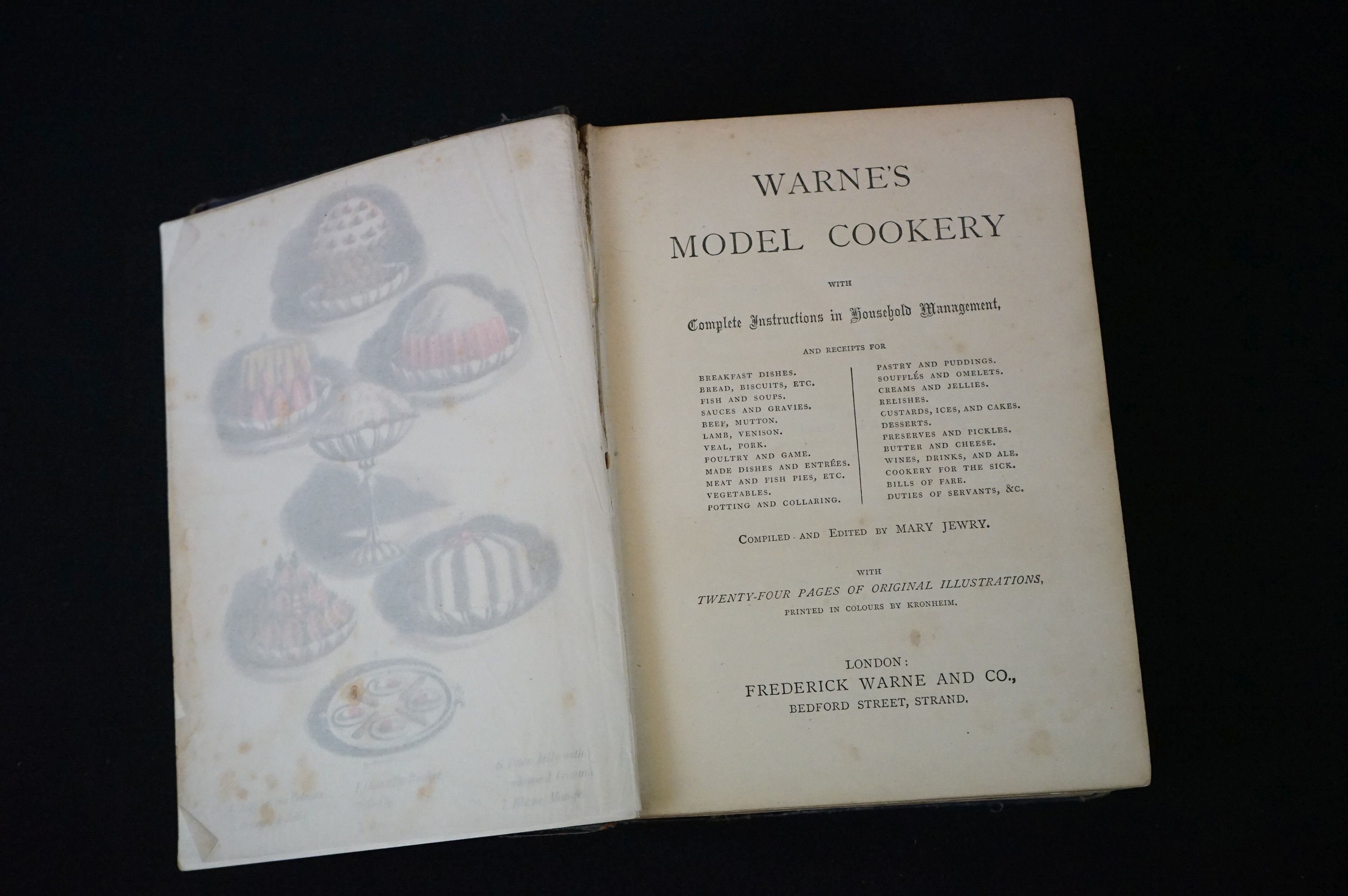 Three antique hardback books to include Burkes Peerage 1893, Mrs Beetons book of household - Image 4 of 12