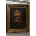 19th century Oil Painting on Canvas of an Elderly Gentleman