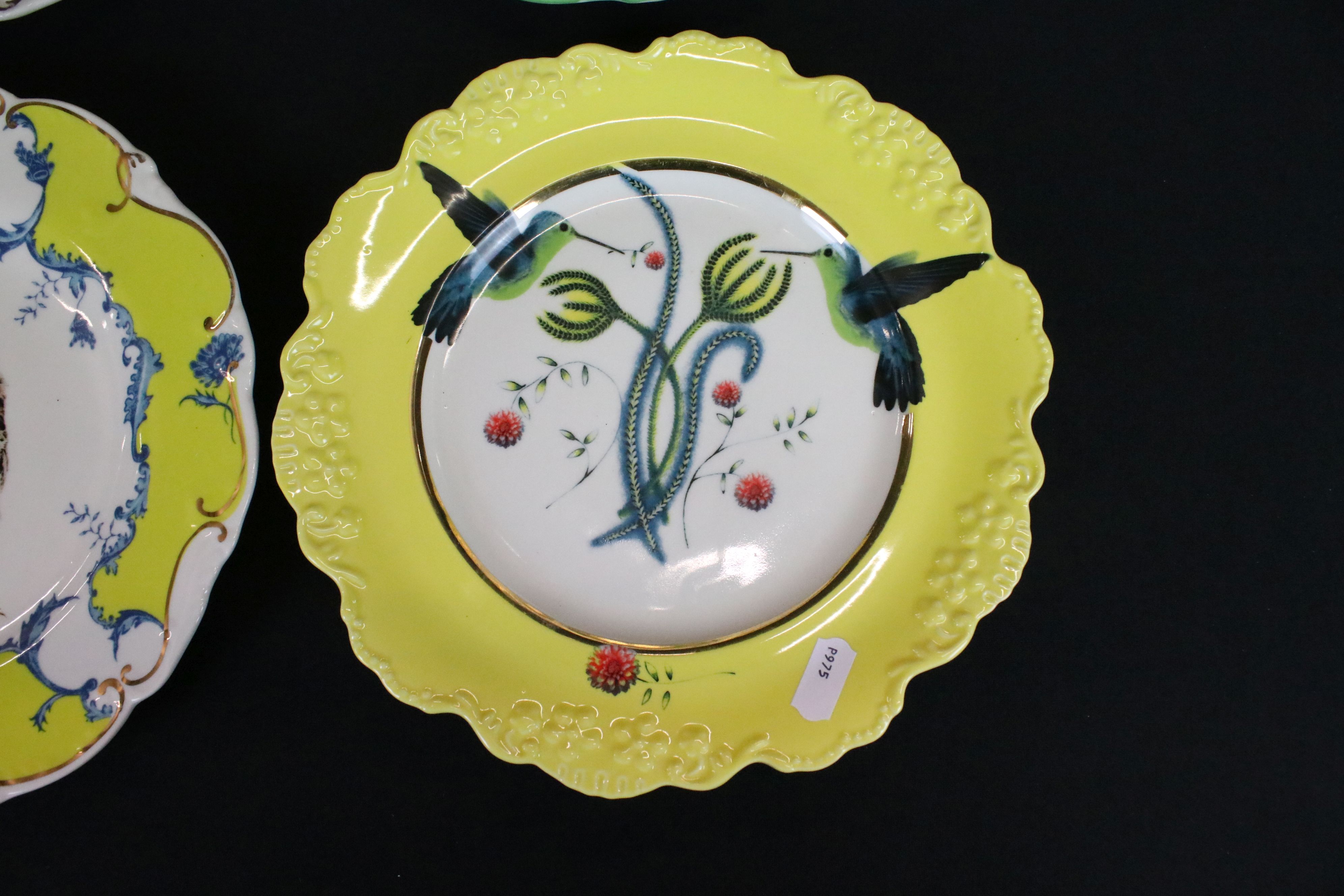 Set of Six ' Nature Table ' Plates designed by Lou Rota, 24cm diameter - Image 4 of 10