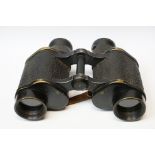 A Pair Of British World War Two Field Binoculars, Marked With The Broad Arrow.