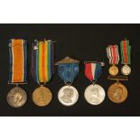 A British Full Size World War One Medal Pair To Include The Great War Of Civilisation Victory Medal,