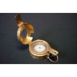 A Brass Marching Compass, Marked To The Reverse TG. Co. LTD London N A266322 1940 MK.III