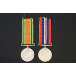 A British Full Size World War Two Medal Pair To Include The 1939-1945 British War Medal And The