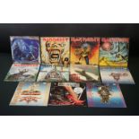 Vinyl - Iron Maiden - 10 UK original singles including limited edition picture disc, coloured