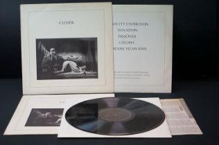 Vinyl - Joy Division - Closer. 2 UK original issues. 1. Closer (Fact XXV) Matt Sleeve VG, Vinyl
