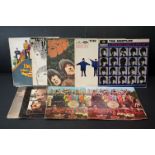 Vinyl - The Beatles & John Lennon 9 LP's to include A Hard Days Night, HELP!, Rubber Soul, Revolver,