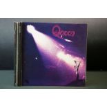 Vinyl - 7 Queen LP's to include Self Titled (EMC 3006) non laminated sleeve, Queen 2 (EMA 767), A