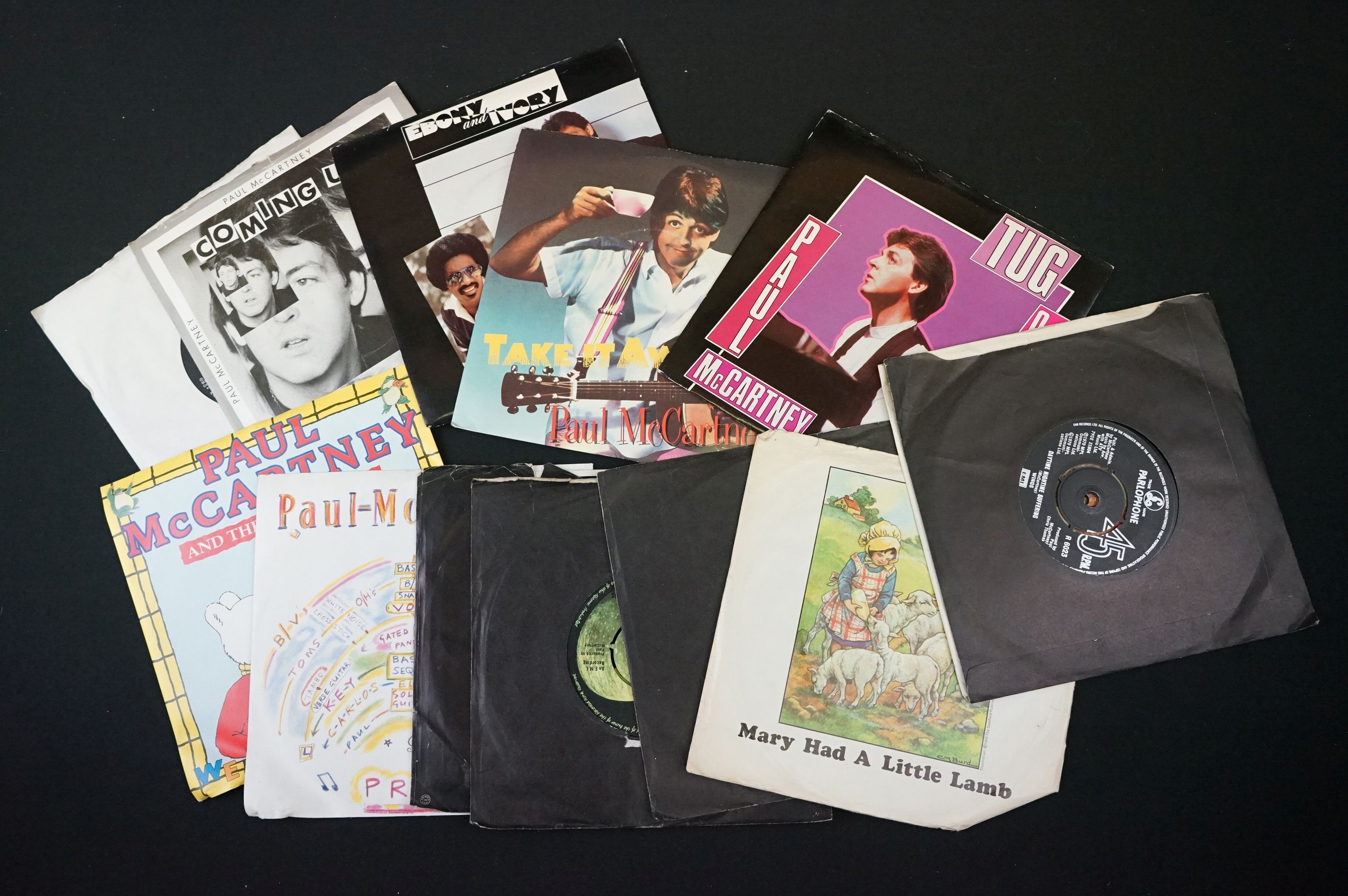 Vinyl & Autographs - Paul McCartney - over 30 singles including Rarities , Limited Editions, - Image 4 of 4