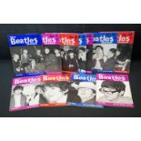 Memorabilia - The Beatles Monthly Magazine 11 editions Nos 6,7,8,9,10,11,12,13,14,15,16 Vg overall
