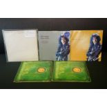 Vinyl - Alice Cooper 3 LP's and 2 12" singles to include House Of Fire (Alice L4) with poster and