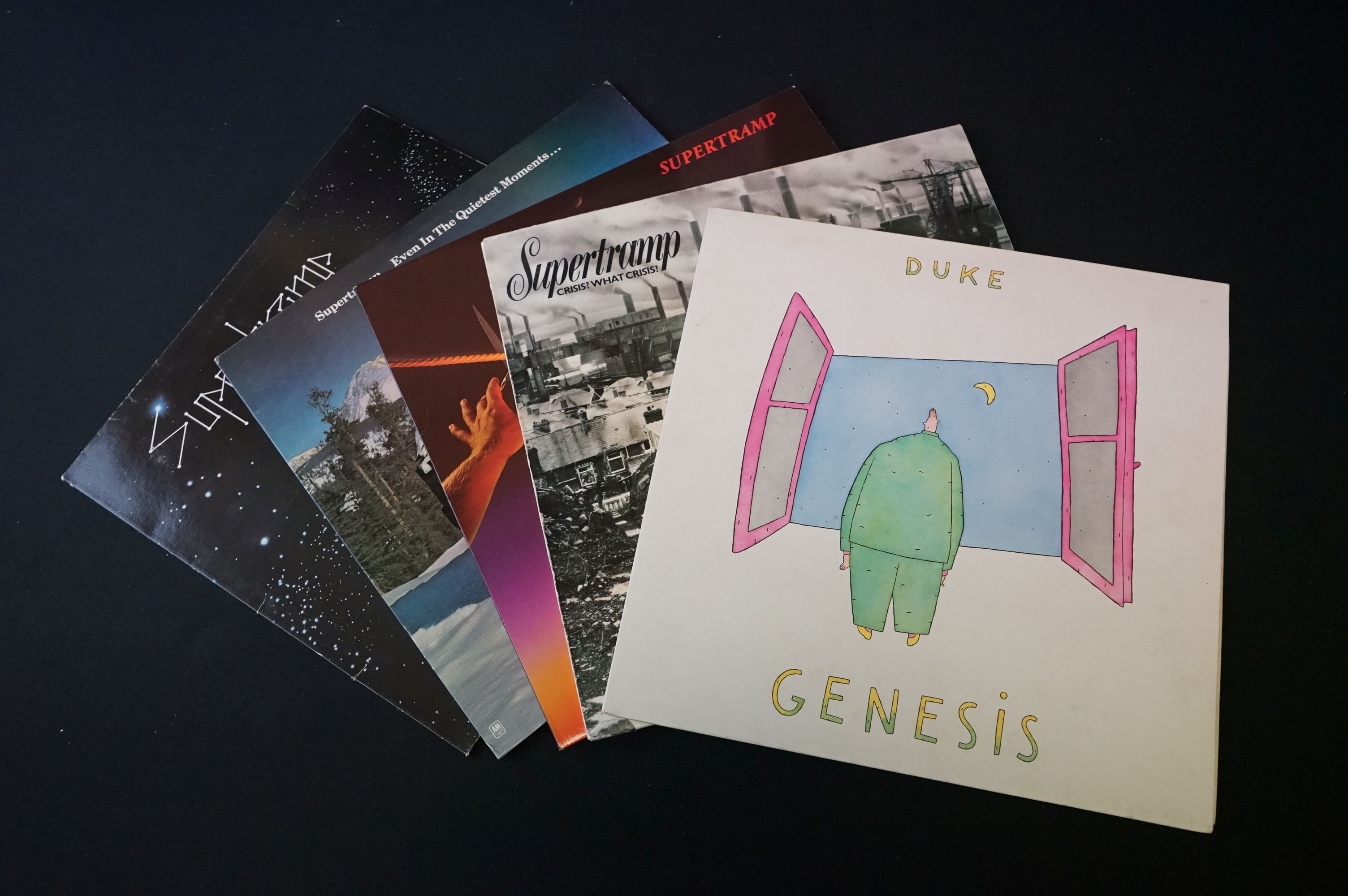 Vinyl - 12 rock & pop LP's to include Genesis, Paul Simon, Supertramp, Thompson Twins, Graham - Image 3 of 3