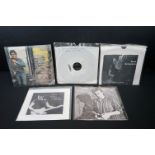 Vinyl & Autographs - 5 Bruce Springsteen private pressing 7" singles including one signed by a