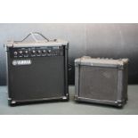 Guitar Amps - A Yamaha GA15 II and an Ibanex IBZ2B