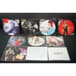 Vinyl - David Bowie 10 Limited Editions Picture Discs, including Record Shop Days editions.